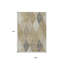 Tapis intérieur / extérieur lavable taupe et ivoire 9 pi x 12 pi