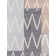 Tapis bleu marine / ivoire en coton tissé à la main Simplicity