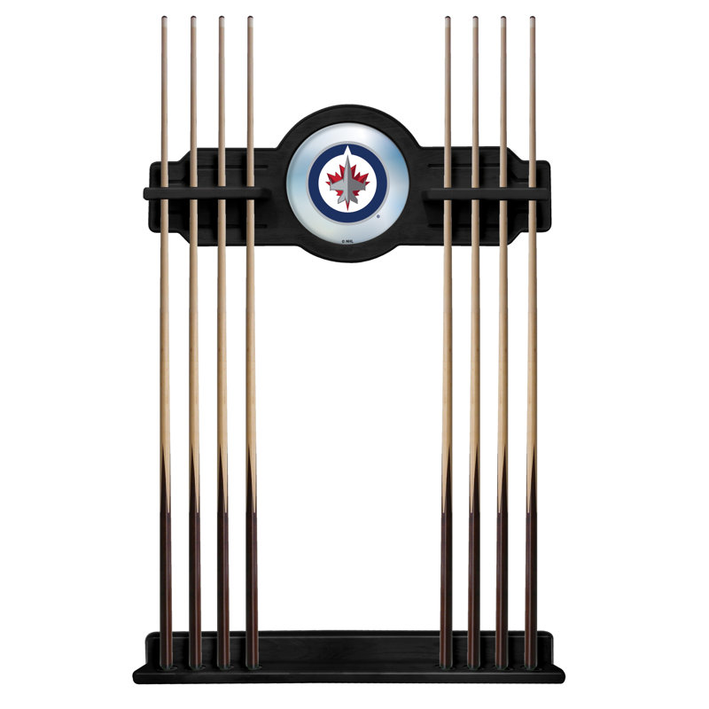 Porte-queues de billard 14 po NHL, Winnipeg Jets, Noir