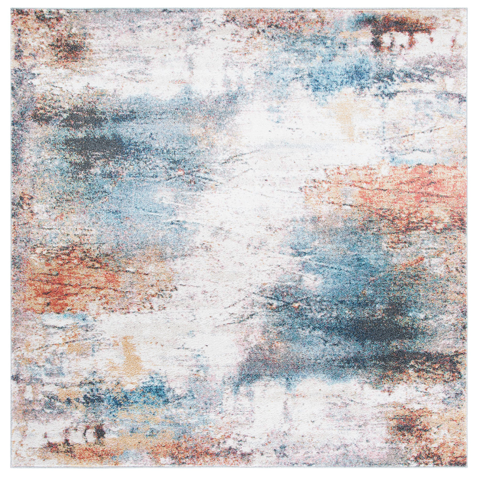 17 Stories Phoenix Performance Abstract Rug | Wayfair