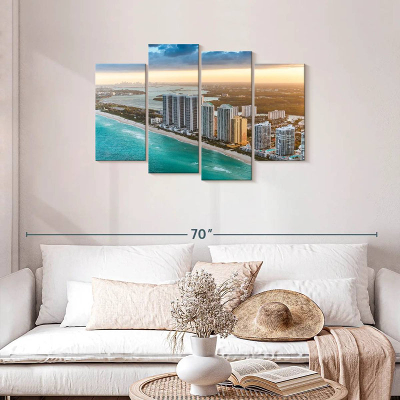 Gratte-ciel Vanna Miami Beach, H 27 po x l 43 po
