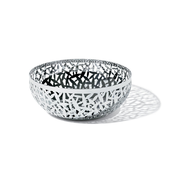 Alessi Cactus! Stainless Steel Fruit Bowl, 10.8cm H x 29cm W x 29cm D