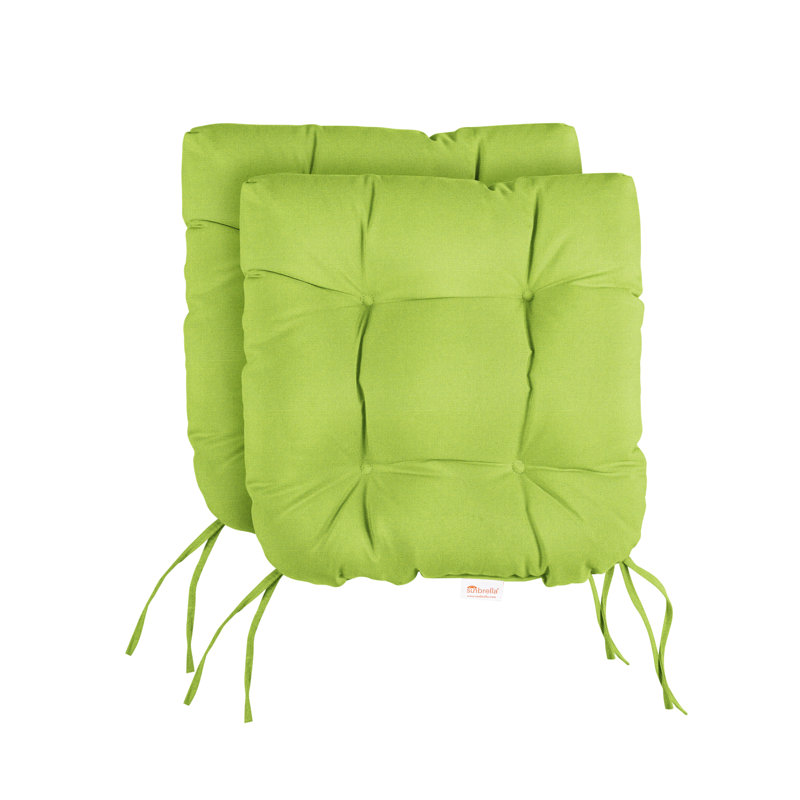Coussin de siège 2 pièces Sumbrella, L 16 po x P 16 po, Toile ara