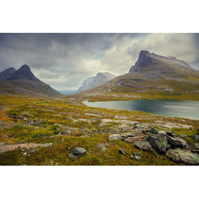 Paysage de montagne par Vvvita - Photographie sur toile tendue