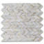 Calacatta 12" x 12" Marble Mosaic Tile-79891935