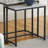 Isberga Marble Top Metal 3-Tier Nesting Tables