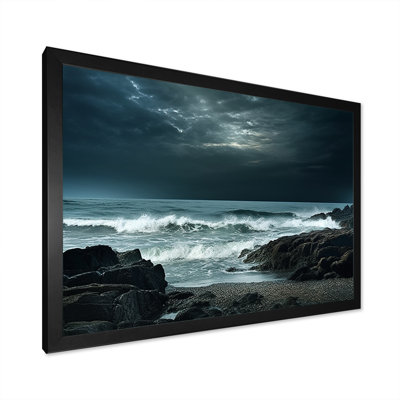 «Rocky Beach Scenery III», reproduction sur toile