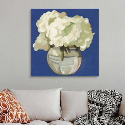 Art sur toile, Hortensias blancs I