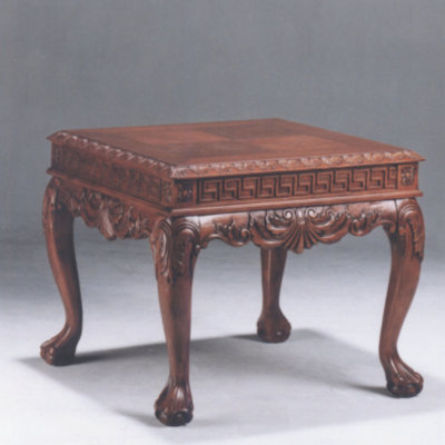 Wood End Table