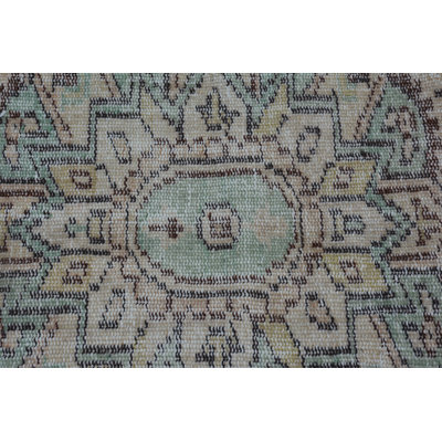 Tapis de chambre à coucher, tapis rétro, tapis orientaux bruns, tapis Oushak, tapis turc, grand tapis de 4,9 x 8,4 pi