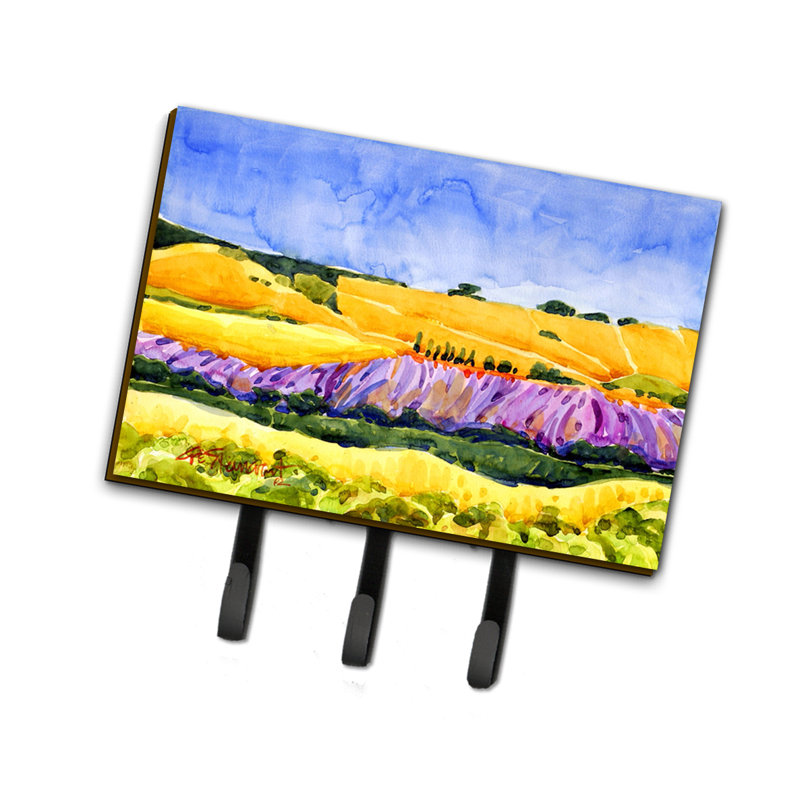 Porte-laisse paysage et crochet à clé
