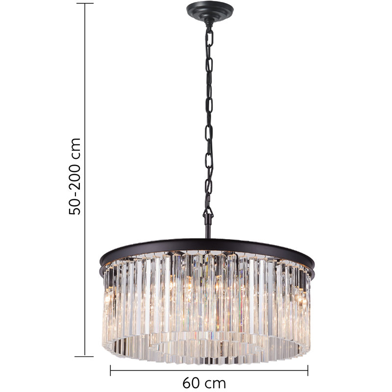 Aiava 8 - Light Crystal Chandelier