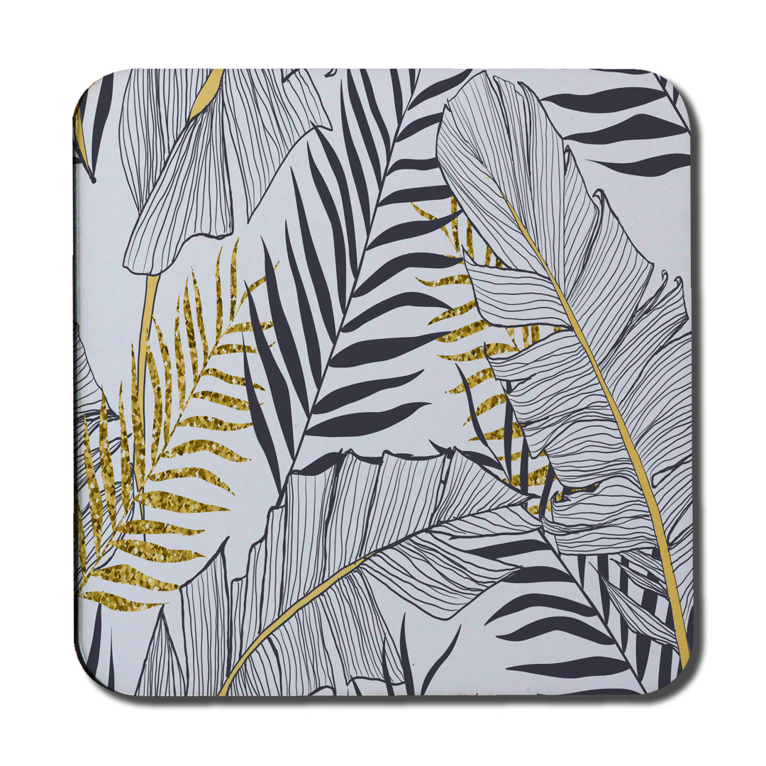 Square 6 Piece Coaster Set