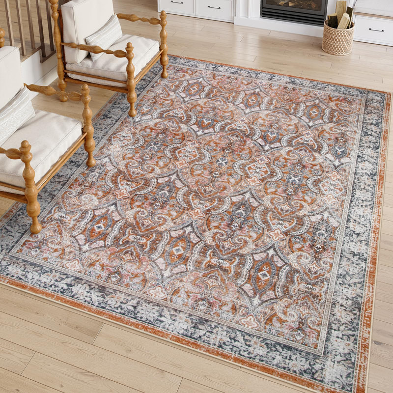 Tapis lavable ultra-mince Govan, Rectangle 5 pi x 7 pi
