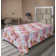 Drap plat à motif floral bohème Ambesonne