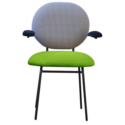 Plum Upholstered Armchair