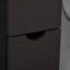 Armoire de rangement pour salle de bain 54 po, tour à linge autoportante avec 2 tablettes et tiroirs, rangement étroit, armoire haute brune 54 po, plancher