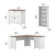 Khadesha 3 L-Shaped Computer Desk Office Set