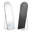 Miroir pleine grandeur en aluminium arqué avec support-131213941-131409603