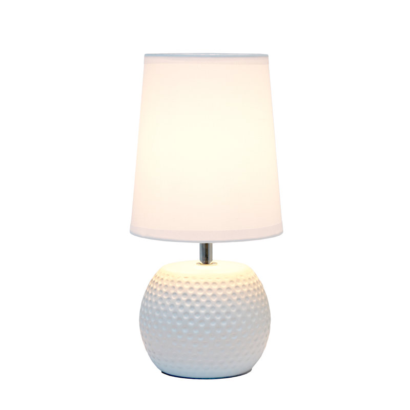 Cabery 11.37'' Table Lamp, White