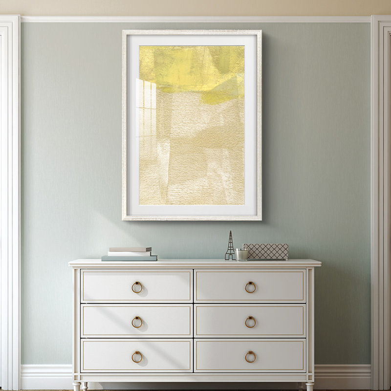 Veront I - impression encadrée, 25.5" H x 17.5" W, White