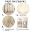 Harmonous Beige Tree Art V - art mural beige-744811679-744811678-744811669