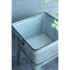 20,5 x 20,5 x 21 pouces, baignoire en fer galvanisé, utilisations multiples, boissons glacées, pots à plantes, support rustique, seaux d'attaches à rivets, jardinières,