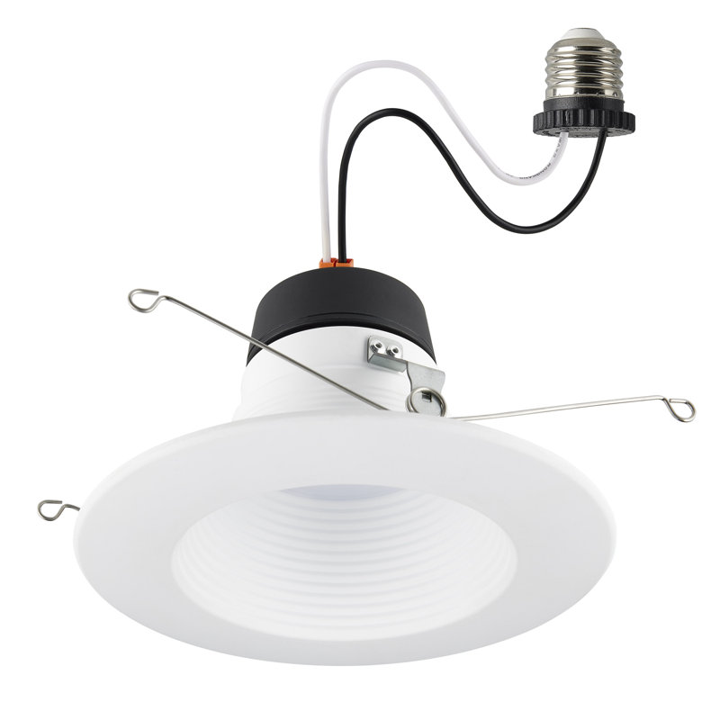 7.2" Selectable CCT Remodel IC Rated LED Retrofit Recessed Lighting Kit