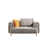 Velours gris