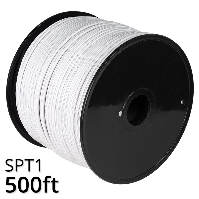 500' Bulk Wire, White