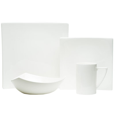 Red Vanilla Extreme 4 Piece Bone China Place Setting, Service for 1