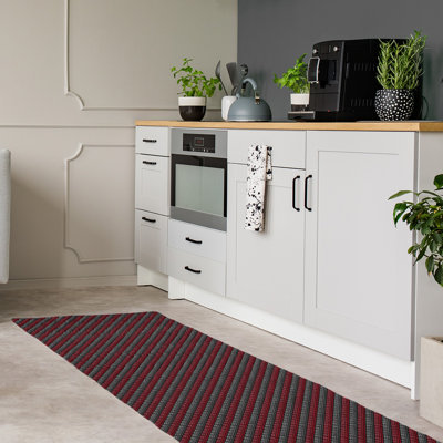 Chenille Geometric Indoor Rug