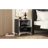 Elegant High Gloss Nightstand With Metal Handle-138913787