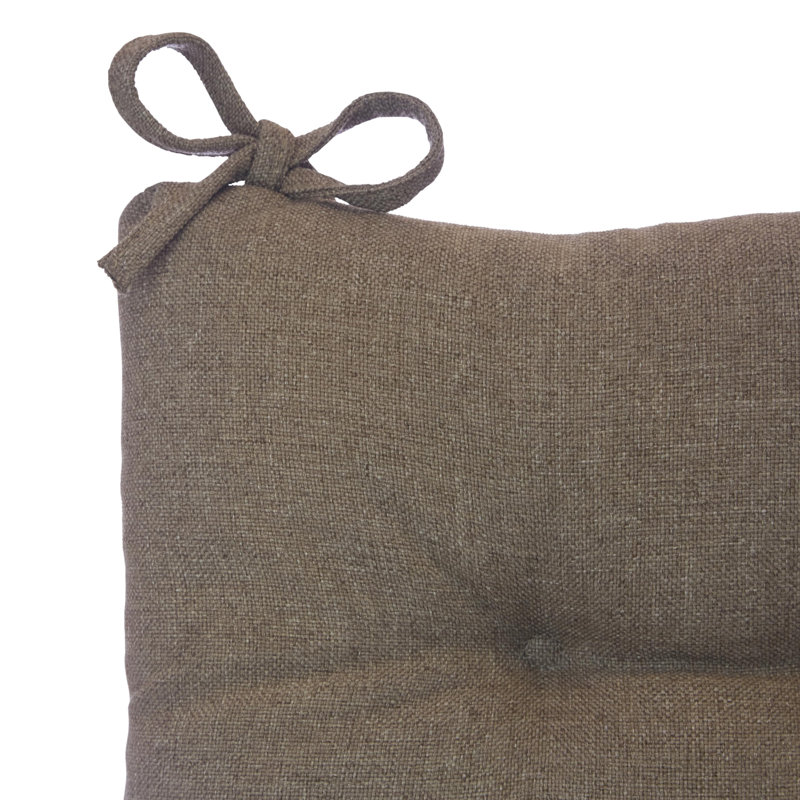 Outdoor 4'' Rocking Chair Seat / Back Cushion, Tan