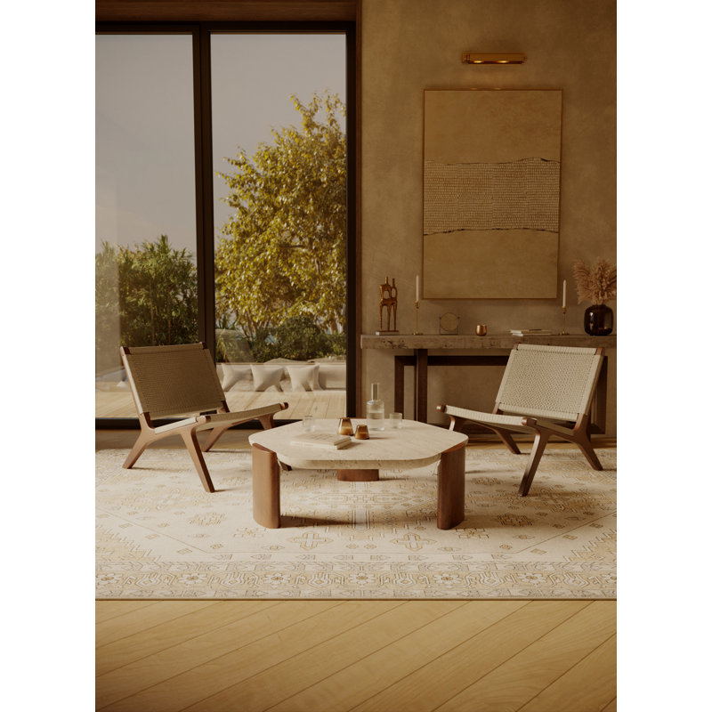 Washable Amara Swordclad Area Rug, Rectangle 8 pi x 12 pi