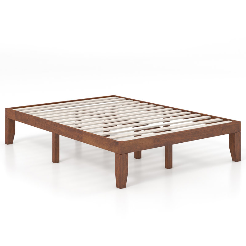 Pastora Full / Double 14'' Platform Bed, Brown