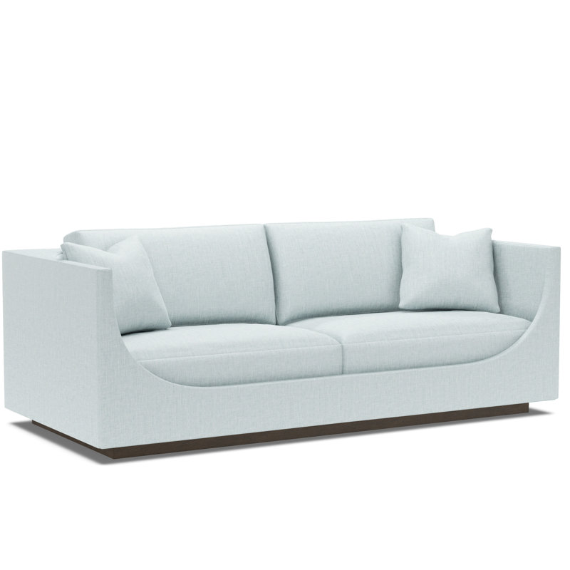Claudette Bench Seat Sofa, 2368-21, Charcoal