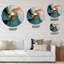 Horloge murale Spiral Miracle Of Cosmic Delight IV-93381947