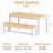 Theoline 2 - Person Four Leg Dining Set-1308326515