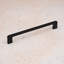 160mm Matt Black Curved D-Bar Handle