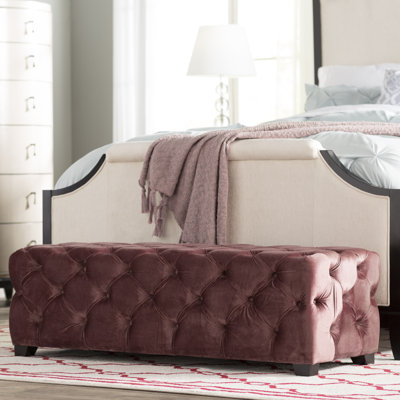 Dannetta Velvet Ottoman