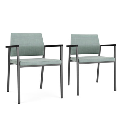 Avon Rx Healthcare Waiting Reception Guest Chair Upholstered Seat And Back Metal Frame