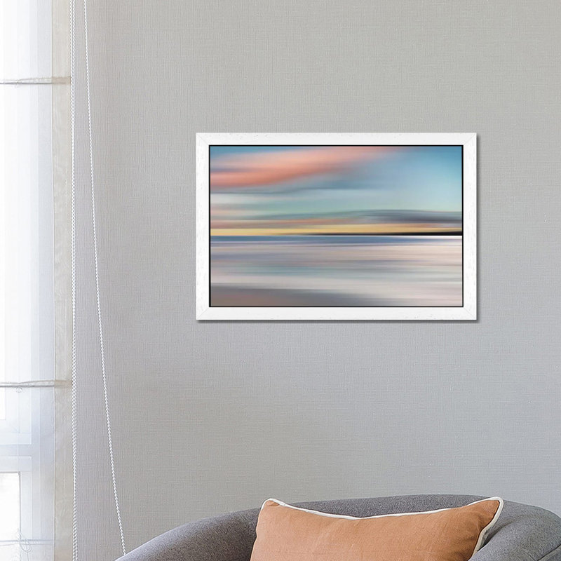 Honey Twilight by Mike Calascibetta - Print on Canvas, 152.5 cm H x 101.5 cm W, White Framed