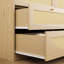 Commode 8 tiroirs avec façade en rotin, commode à panneaux de particules larges, armoire de rangement moderne en bois pour le salon de la chambre à coucher-1098999861-1098999859-1098999864