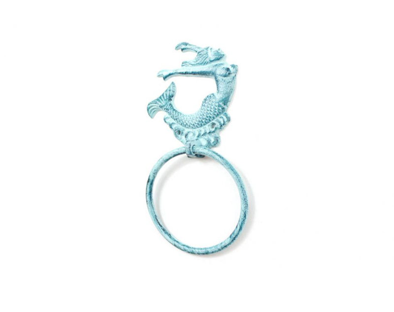 Towel Ring, Light Blue