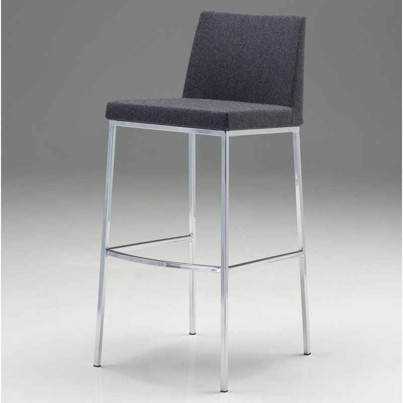 Tabouret de comptoir et de bar Weston, Gris, Tabouret de bar (assise de 30 po de hauteur)