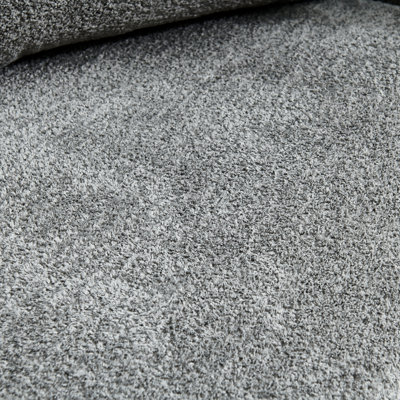Velours 2 places peu encombrant, gris, éponge haute densité, coussins avec coussins, doux et design
