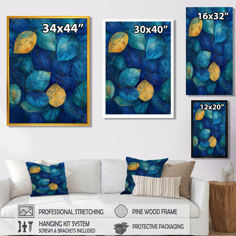 Tessa - impressions sur toile florales, Black, 20" H x 12" W, Reproduction encadrée d'une seule photo