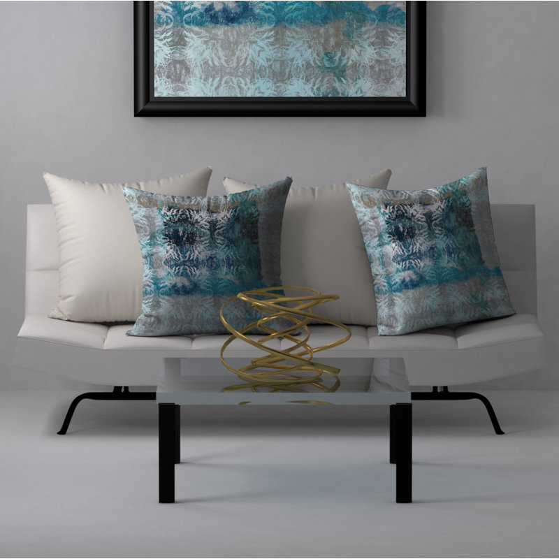 Housse de coussin carrée/insert, 20 po x 20 po