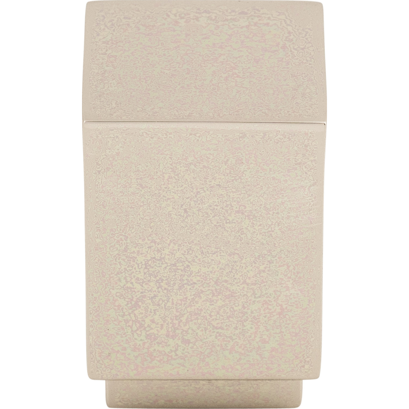 Linear 3/4" Length Square Knob, Polished Nickel